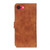 iPhone 16e / 17e KHAZNEH Retro Texture Leather Phone Case - Brown