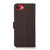 iPhone 16e / 17e KHAZNEH Side-Magnetic Litchi Genuine Leather RFID Case - Brown