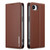 iPhone 16e / 17e LC.IMEEKE L1 Series Frosted Fine Texture PU Phone Case - Brown