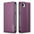 iPhone 16e / 17e LC.IMEEKE L1 Series Frosted Fine Texture PU Phone Case - Purple