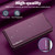 iPhone 16e / 17e LC.IMEEKE L1 Series Frosted Fine Texture PU Phone Case - Purple
