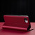 iPhone 16e / 17e LC.IMEEKE L1 Series Frosted Fine Texture PU Phone Case - Red
