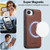 iPhone 16e / 17e LC.IMEEKE L2 Series Detachable Magsafe PU Phone Case with Lanyard - Brown