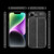 iPhone 16e / 17e Litchi Texture Shockproof TPU Phone Case - Black