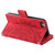 iPhone 16e / 17e Multi-Card Totem Zipper Leather Phone Case - Red