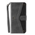 iPhone 16e / 17e Nail Skin Feel Stitching Calf Texture Leather Phone Case - Grey