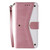 iPhone 16e / 17e Nail Skin Feel Stitching Calf Texture Leather Phone Case - Rose Gold