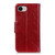 iPhone 16e / 17e Nappa Texture Leather Case - Red