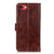 iPhone 16e / 17e Retro Crazy Horse Texture Horizontal Flip Leather Phone Case - Brown