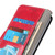 iPhone 16e / 17e Retro Crazy Horse Texture Horizontal Flip Leather Phone Case - Red