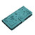 iPhone 16e / 17e Secret Garden Butterfly Pattern Leather Phone Case - Green