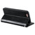 iPhone 16e / 17e Simple 6-Card Wallet Leather Phone Case - Black