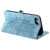iPhone 16e / 17e Skin Feel Totem Embossed Leather Phone Case - Blue