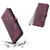 iPhone 16e / 17e Skin Feel Totem Embossed Leather Phone Case - Wine Red