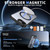 iPhone 16e / 17e Star Shine Series TPU + PC MagSafe Phone Case with Fold Holder - Black