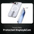 iPhone 16e / 17e Star Shine Series TPU + PC MagSafe Phone Case with Fold Holder - Transparent
