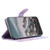 iPhone 16e / 17e Sun Mandala Embossing Leather Phone Case - Purple