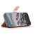 iPhone 16e / 17e Sun Mandala Embossing Leather Phone Case - Rose Gold