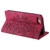 iPhone 16e / 17e Totem Embossed Magnetic Leather Phone Case - Red