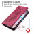 iPhone 16e / 17e Totem Embossed Magnetic Leather Phone Case - Red