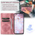 iPhone 16e / 17e Totem Embossed Magnetic Leather Phone Case - Rose Gold