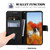 iPhone 16e / 17e TTUDRCH Embossed Line Splicing Leather Phone Case - Black