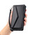 iPhone 16e / 17e Wallet Multi-card Slot Leather Phone Case with Lanyard - Black
