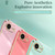 iPhone 16e / 17e XINLI Straight Edge 6D Electroplate TPU Phone Case - Cherry Purple