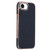 iPhone 16e Electroplating Soft Side Sticker Leather MagSafe Phone Case - Black
