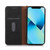 iPhone 16e KHAZNEH Nappa Top Layer Cowhide Leather Phone Case - Black