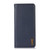 iPhone 16e KHAZNEH Nappa Top Layer Cowhide Leather Phone Case - Blue