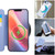 iPhone 16e Ultra-thin Magnetic Plating Vegan Leather Phone Case - Sierra Blue