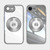 iPhone 17e / 16e 360 Holder Magsafe Acrylic Hybrid TPU Phone Case - Frosted White