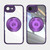 iPhone 17e / 16e 360 Holder Magsafe Acrylic Hybrid TPU Phone Case - Purple