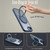 iPhone 17e / 16e 360-degree Rotating MagSafe Magnetic Holder Phone Case - Blue