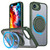 iPhone 17e / 16e 360-degree Rotating MagSafe Magnetic Holder Phone Case - Green