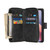 iPhone 17e / 16e 9 Card Slots Zipper Wallet Bag Leather Phone Case - Black