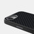 iPhone 17e / 16e ABEEL C Carbon Fiber Series 6D Micro Relief MagSafe Phone Case - Black Grey