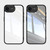 iPhone 17e / 16e Acrylic Hybrid TPU Armor Shockproof Phone Case - Black