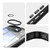 iPhone 17e / 16e Acrylic Hybrid TPU Armor Shockproof Phone Case - Black