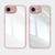 iPhone 17e / 16e Acrylic Hybrid TPU Armor Shockproof Phone Case - Pink