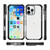 iPhone 17e / 16e Acrylic Magsafe Magnetic Shockproof Phone Case - Red