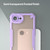 iPhone 17e / 16e Armor Glaze PC Hybrid TPU Phone Case - Purple