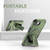 iPhone 17e / 16e Armor Magsafe Holder PC Hybrid TPU Phone Case - Army Green