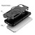 iPhone 17e / 16e Armor Magsafe Holder PC Hybrid TPU Phone Case - Black