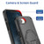 iPhone 17e / 16e Armor Magsafe Holder PC Hybrid TPU Phone Case - Black