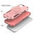 iPhone 17e / 16e Armor Magsafe Holder PC Hybrid TPU Phone Case - Pink