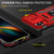 iPhone 17e / 16e Armor PC + TPU Camera Shield Phone Case - Red