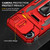 iPhone 17e / 16e Armor PC + TPU Camera Shield Phone Case - Red