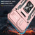 iPhone 17e / 16e Armor PC + TPU Camera Shield Phone Case - Rose Gold